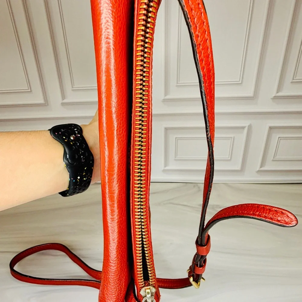 Louis Vuitton Twice Red Empreinte Leather Crossbody Bag | Full Inclusion - Picture 8 of 15